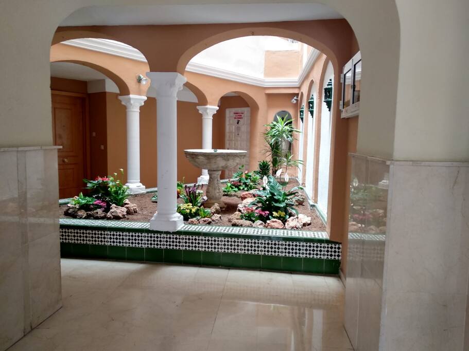 Building entrance