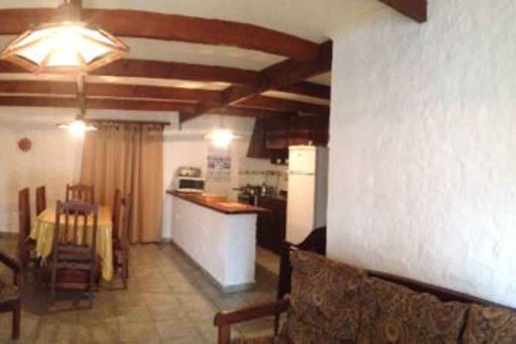 Open kitchen living room