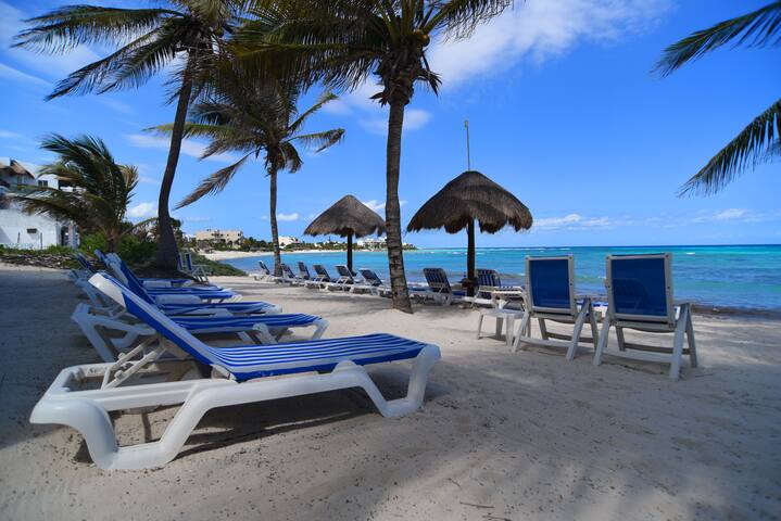Beachfront Casita in Akumal