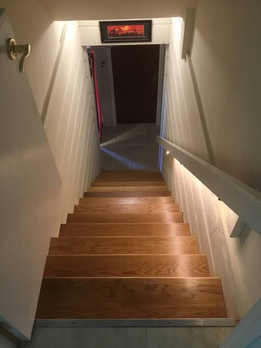 Staircase to Cozy Room