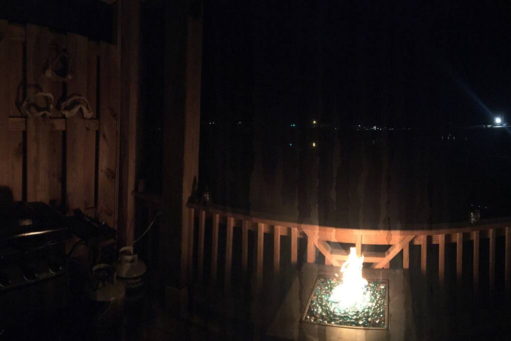 BBQ and fire pit
