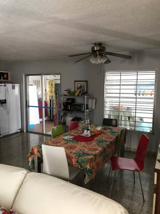Indoor dinning room