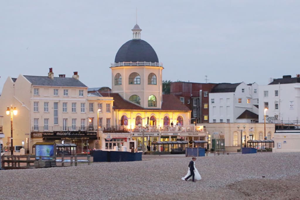 The beautiful Dome Cinema on Worthing seafront.