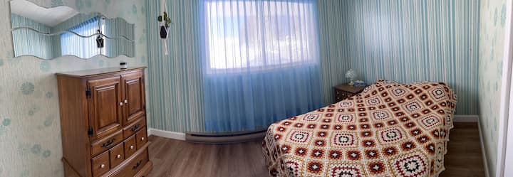 Chambre #2 lit double