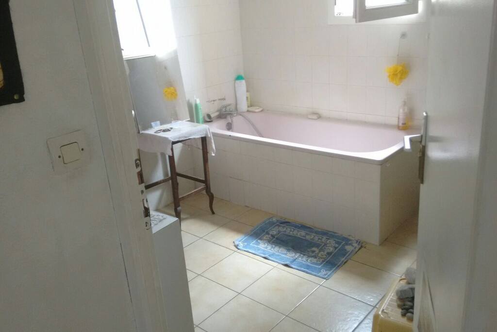 la "bathroom"