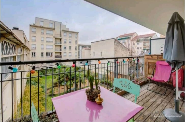 Appartement T4 lumineux avec balcon