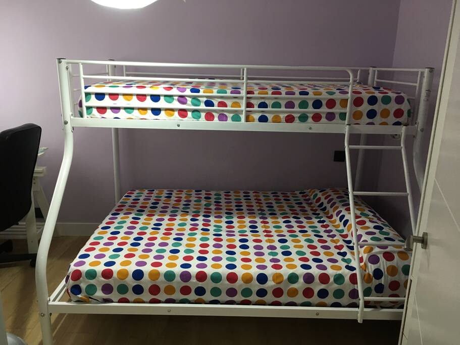 Cama litera con cama de 135 y cama de 90