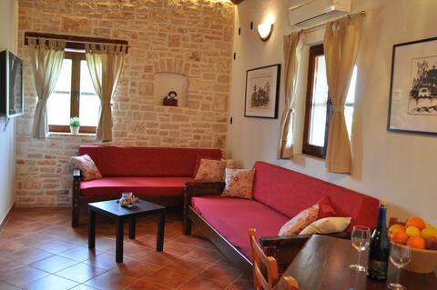 New rustic app Oliva 2 with swimming pool and gym