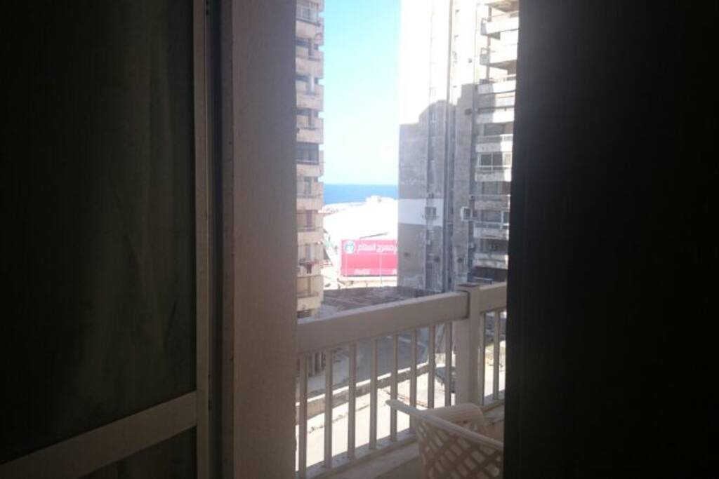 side balcony view