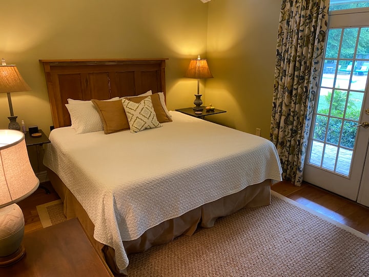 King bed in Master Bedroom 