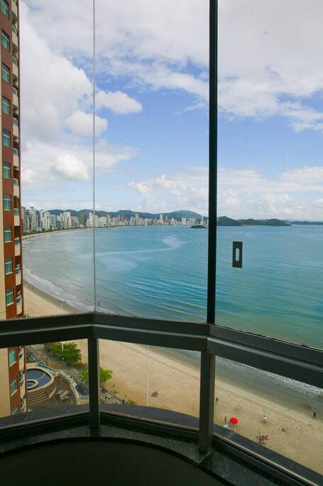 Vista deslumbrante do mar!