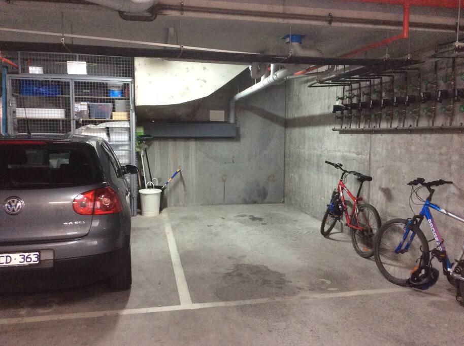 Secure undercover parking