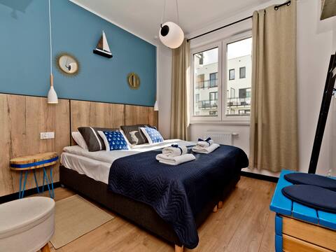Successful Airbnb property: BlueApartPL Quiet apartment with a balcony E 11 in Puck