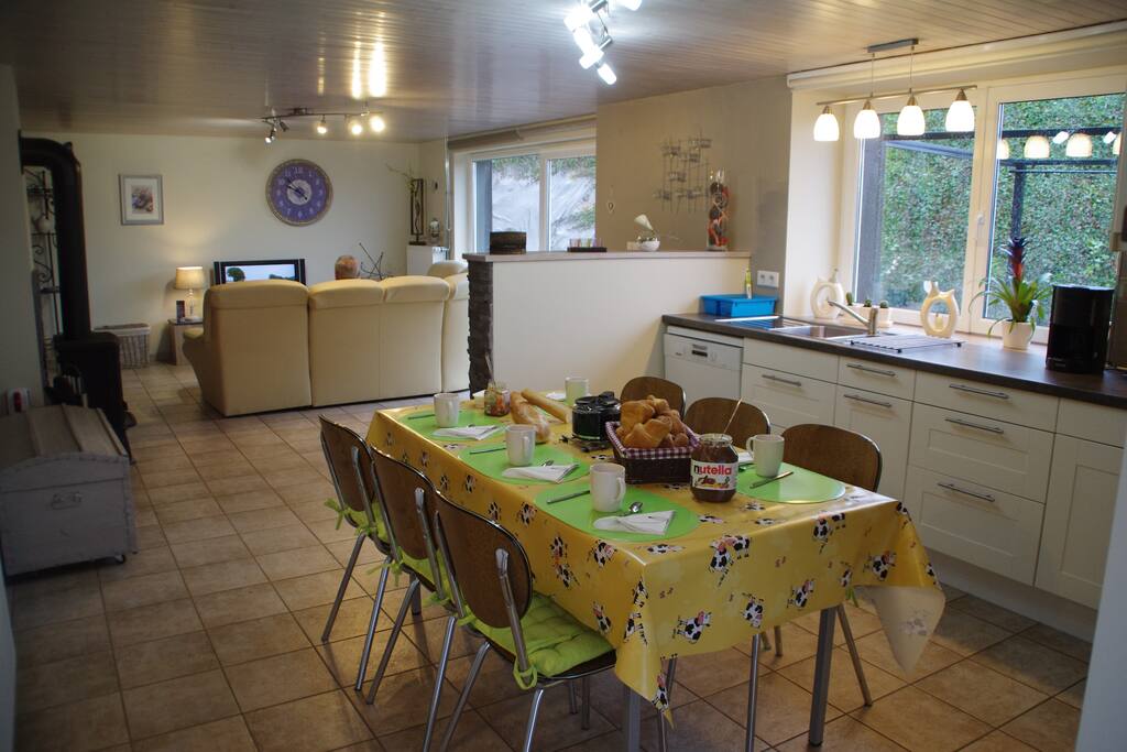 Cuisine et salon