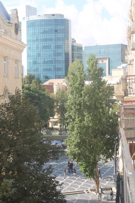 view from balcony to right