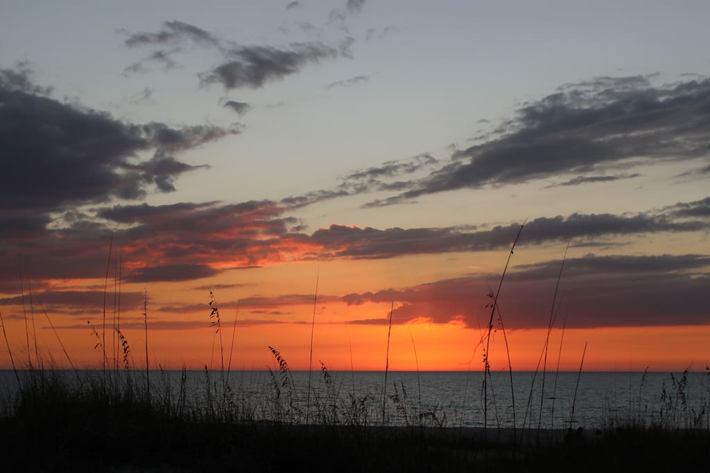 Sunset on our Beach
