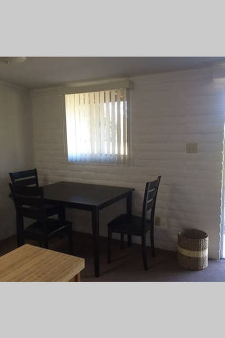 Dining area off kitchen