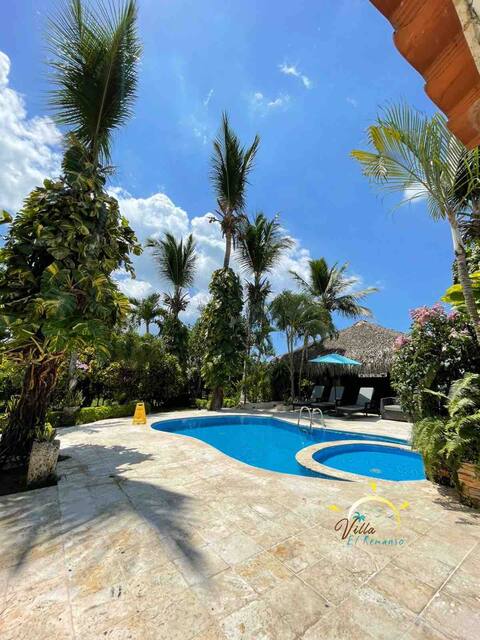 Villa El Remanso;Boca Chica DR (5min away Airport)