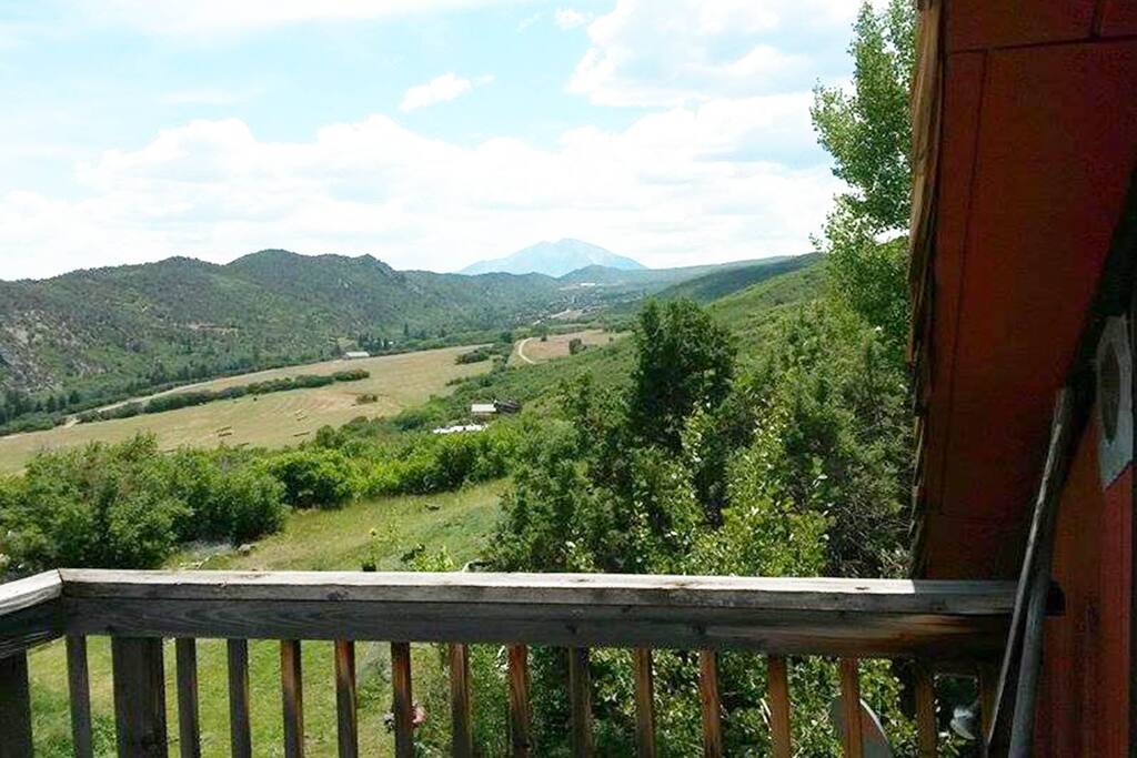 Deck view Mt. Sopris