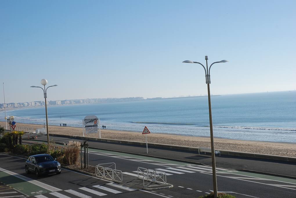 Vue du studio vers Pornichet