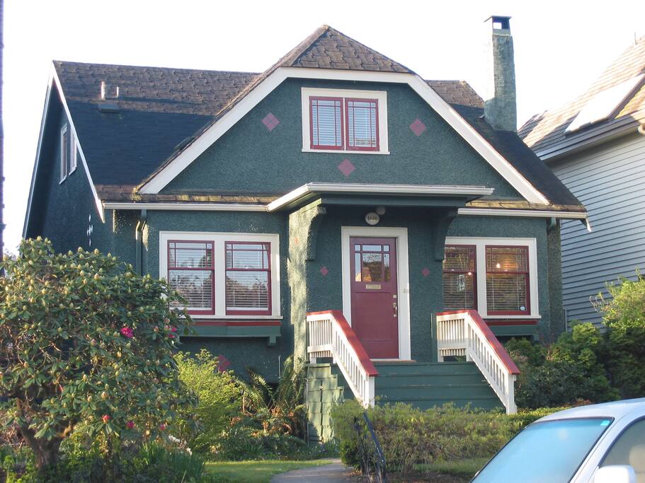 Our home from the street