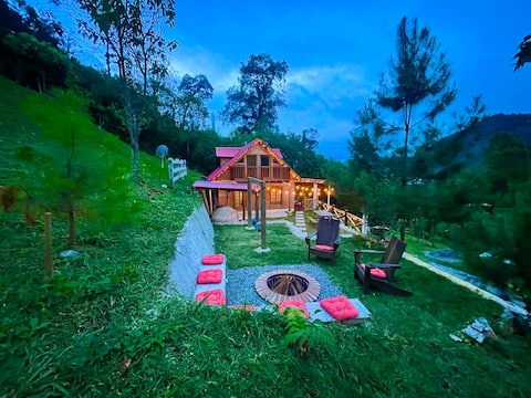 Cabañas El Arco Agradable, surrounded by nature