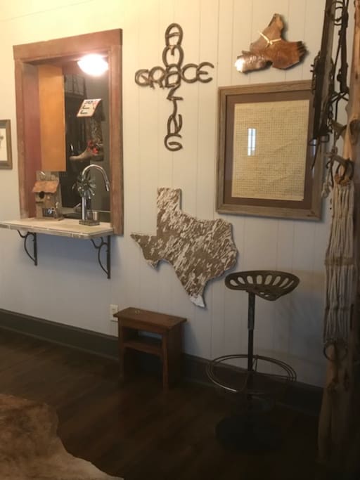 Enjoy some old ranch relics and art