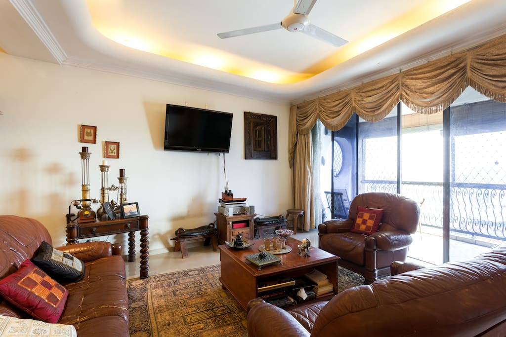 Spacious, airy and aesthetically pleasing living area