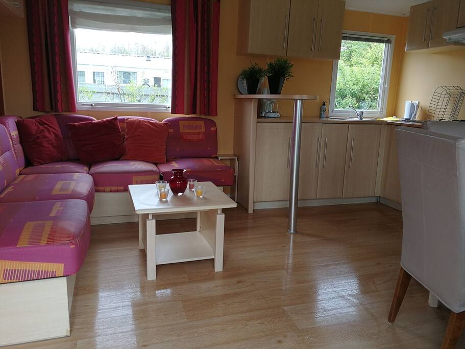 Huiskamer en keuken