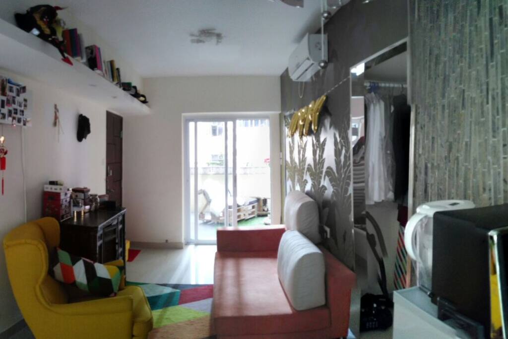 The view from the kitchen