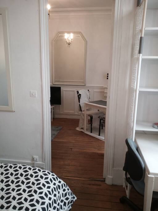 bed room and personal living room