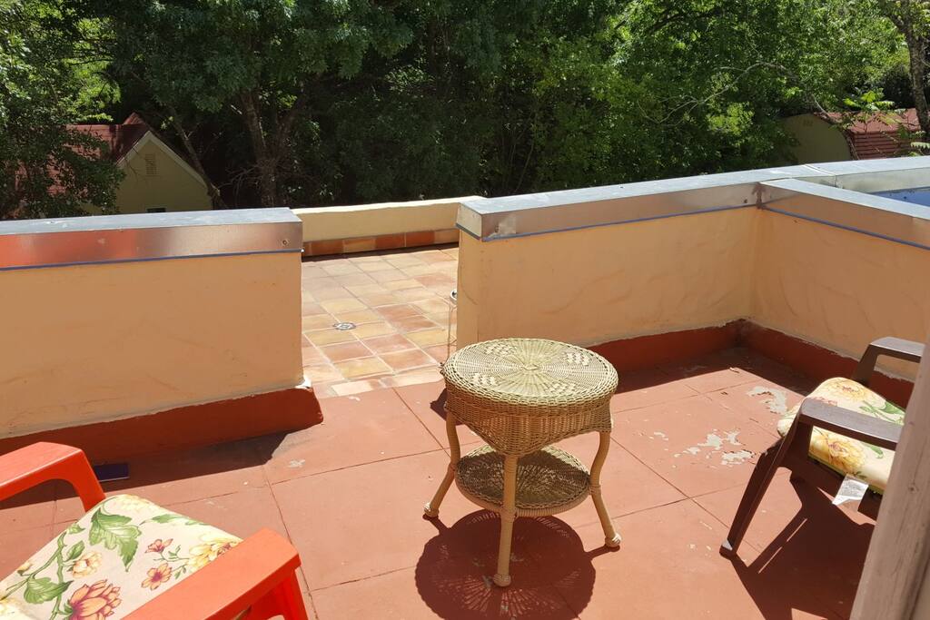 Upstairs Patio & Balcony