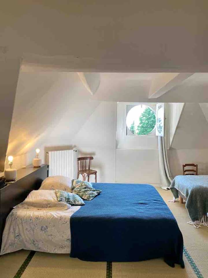 Семејна соба Татами со брачен кревет (широк 160 см)