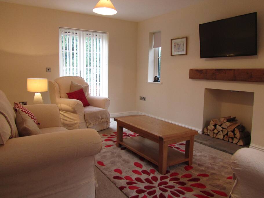 Warm and cosy room, just right for relaxing.