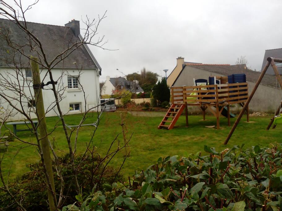 grand jardin au calme