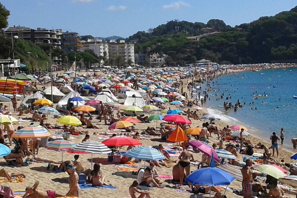 L'appartement est à 200 mètres de cette plage.