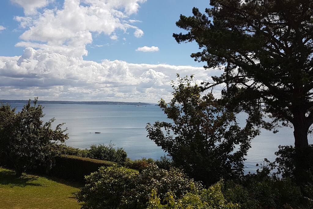 Vue imprenable sur la rade de Brest