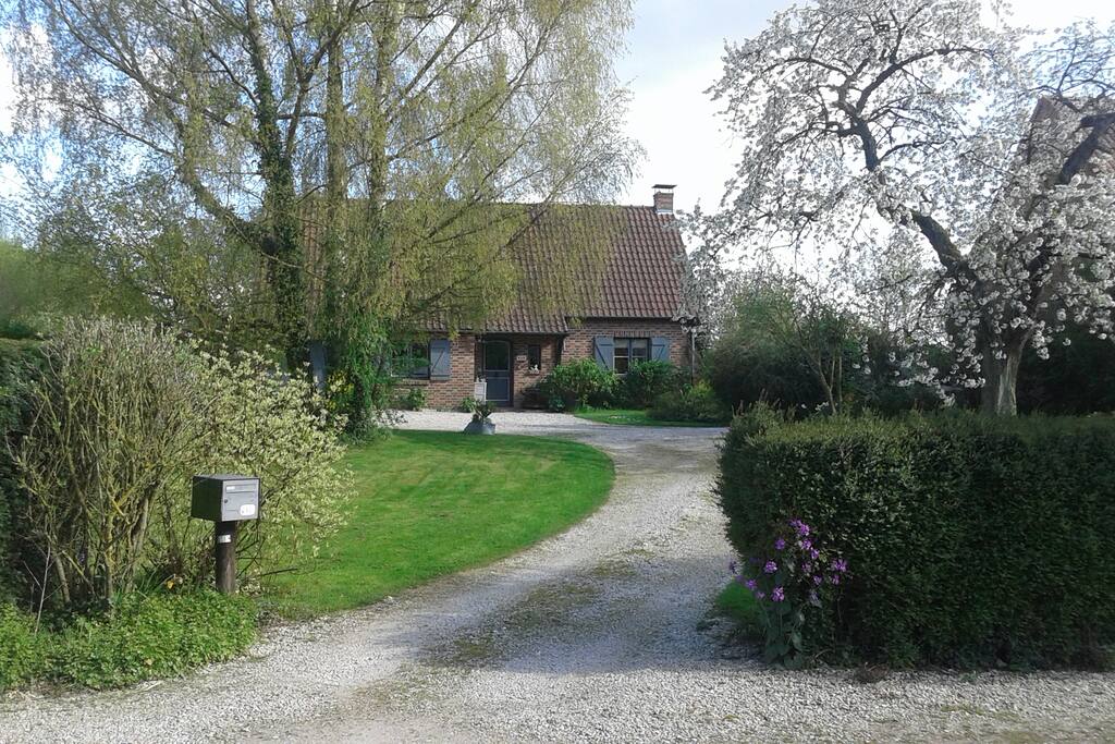 Dans une maison individuelle en secteur résidentiel