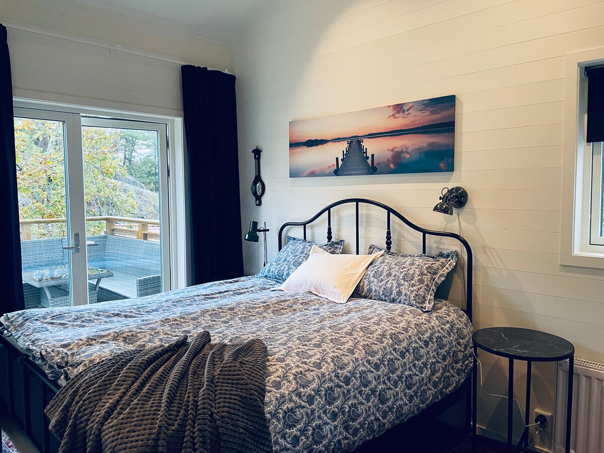 ห้องนอน 1 พร้อมเตียงขนาด 160 ซม.
