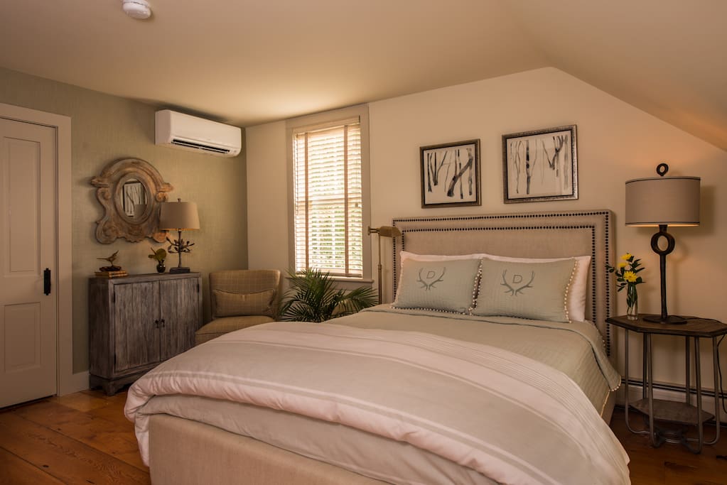 Luxurious Bedding with Monogrammed Pillows