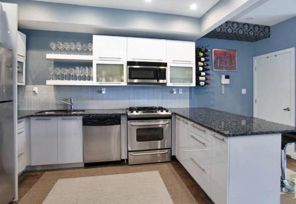 Our shared kitchen.