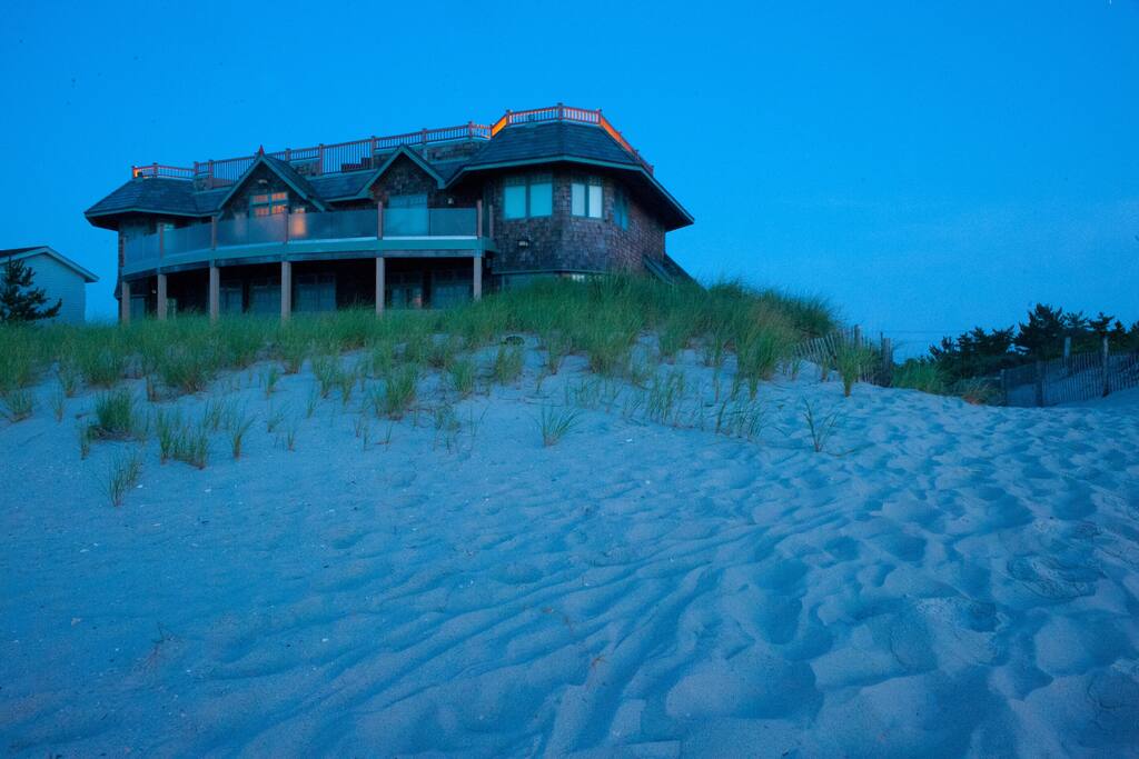 at dusk