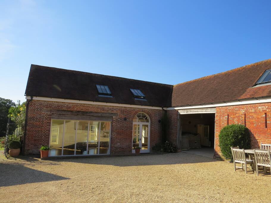 The courtyard