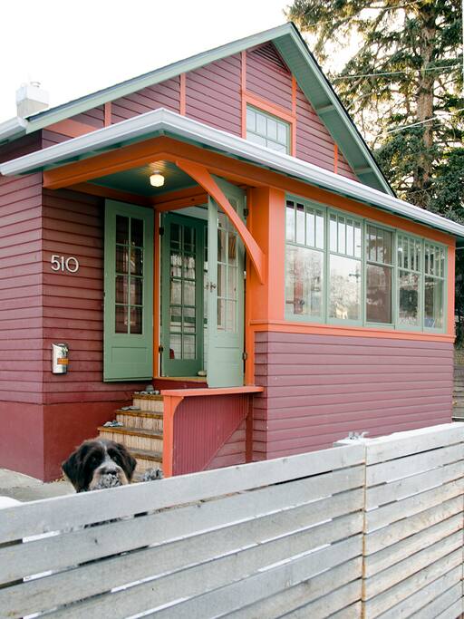 Exterior (with pooch!)