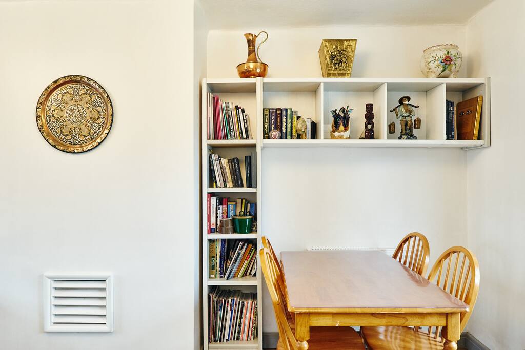 Living room and dining table