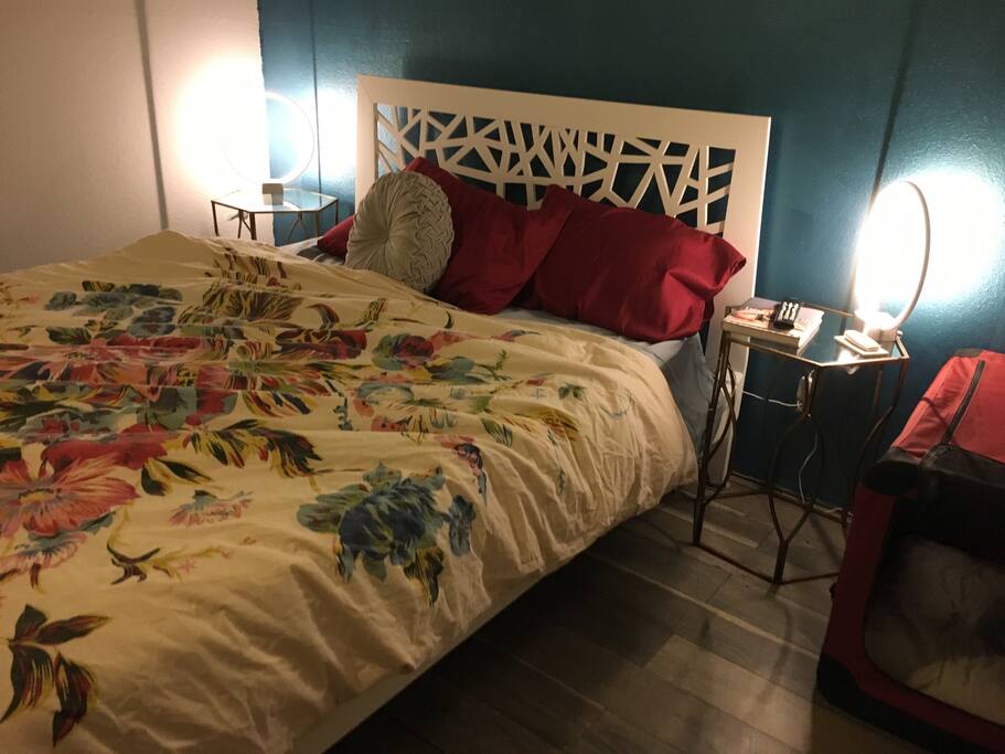 Master bedroom bed