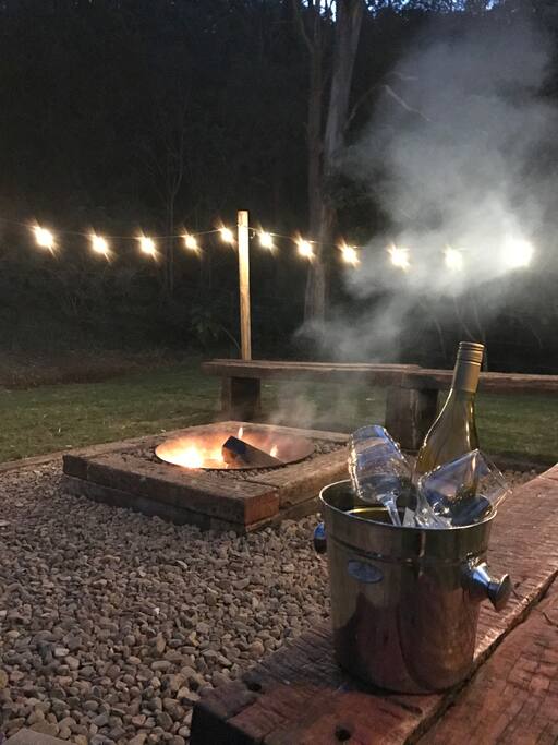 Large Fire pit area
