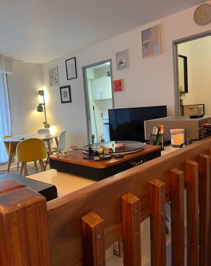 Cosy Duplex 60 M2 Avec Parking à Paris 19 - Le Blanc-Mesnil