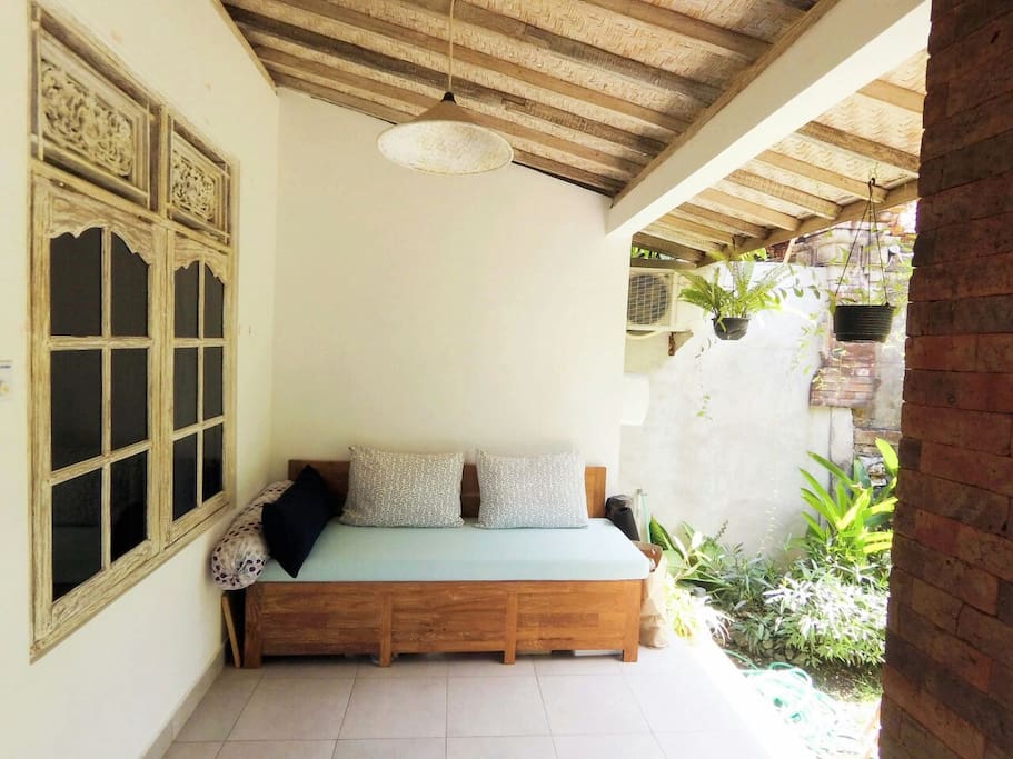 relaxing living area