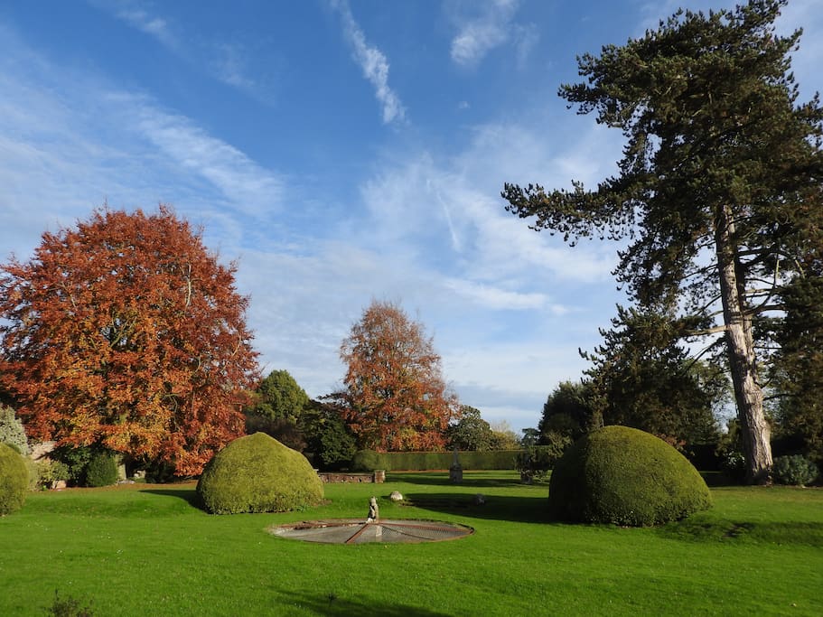 Main garden